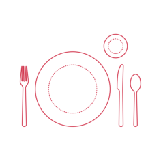Objects Table Settings Pizzeria Table Setting Craft Design Svg File, Free Vectors File